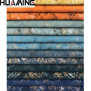 Đá Cẩm Thạch Màu Đen Mô Hình <span class=keywords><strong>Polyester</strong></span> Hà Lan Nhung Vải Với Lá Vàng In Từ Nhà Máy Trung Quốc - Product Image 6