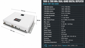 High Performance 1800 2100MHz Dual-Band GSM 4G LTE Digital <strong>Repeater</strong> 20dBm Pico Signal Booster for Home &amp; Office Coverage - Product Image 5
