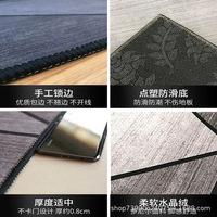 Tapis de cuisine antidérapant résistant à l'usure à longue bande Absorption d'huile d'eau pour l'entrée du couloir de la maison