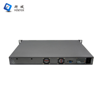 1U Rackmount LGA1155 LGA1151 Intel I5 I7 2 DDR4 64G MSATA VGA 6 RJ45 LAN Sfp 10g POE PCIE Network Server Firewall Appliance Pc