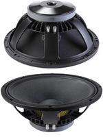 V-NICE Home Audio 15 Inch Mid Bass W15-6 800W Sistem Suara DJ Panggung Sensitivitas 100dB Woofer Speaker Aksesoris