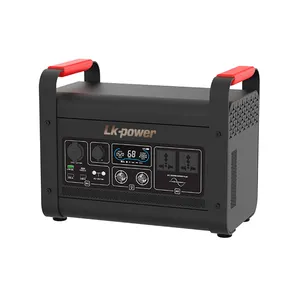 New Belief 1000W 2000W lithium Generator Solar Charging Banks Portable Power Station