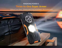 Teléfono Móvil Original Cubot KingKong Power 5 Resistente, Android 15, Octa Core, Pantalla de 6.88 Pulgadas, 6GB+128GB, 16MP+64MP, 15300mAh