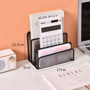 Organizador de Escritorio de Malla Metálica al por Mayor, Soporte para Bolígrafos, Bandeja Multifunción para Archivos, Compra en un Solo Lugar - Product Image 5