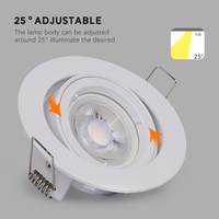 Ytoseo — spot lumineux Led encastrable et réglable, en Aluminium moulé, éclairage d'intérieur, luminaire de plafond, Gu10