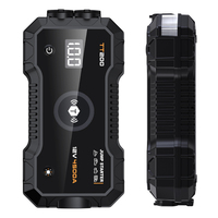 Eltpower 20000mAh 12V Jump Starter Mobil Multi-Fungsi Power Bank Pengisi Daya Baterai Kit Peralatan Darurat Hitam