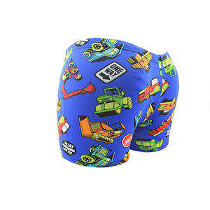 Trajes de baño para bebés con estampados de dibujos animados, protección solar de secado rápido para niños pequeños y niños, tela de punto unisex - Product Image 2