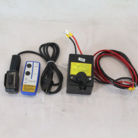 Treuil électrique mini 4x4 homologué CE, portable, capacité de levage 12000 lbs, moteur 12V DC, treuil électrique pour véhicule en acier, câble métallique, tension 24V