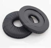 Gratis Pengiriman Penggantian Bantalan Telinga Bantal untuk Te Chnics RP DJ1200 DJ1210 Headphone Headset EarPads Hitam