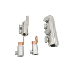 Connecteur de câble terminal en aluminium étamé anti-huile pour transformateurs avec cosses à boulons de cisaillement mécanique
