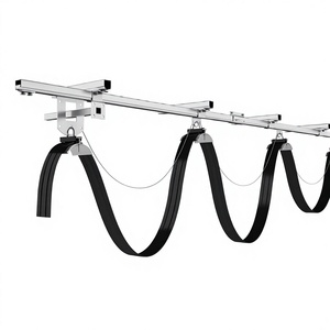 ระบบจ่ายไฟรางเหล็กชุบสังกะสีแบบ C พร้อมชุดราง 6 เมตร สายเคเบิล รถลาก ตัวหนีบปลายราง รถลากเครน เครื่องจักร 1.5 มม. POWER - Product Image 1