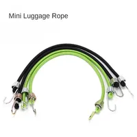 Sangle élastique de fixation pour bagages en latex de 4 mm, corde élastique fixe, petit crochet de fixation à encastrer