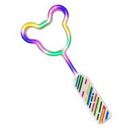 Bâton lumineux LED néon coloré en plastique, effet arc-en-ciel, jouet pour enfants, NOUVELLES ARRIVÉES, accessoires pour spectacle de maternelle et fête d'anniversaire