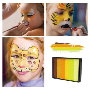 Pintura Facial GP Rainbow Split Color, Pintura Corporal Lavable a Base de Agua de un Solo Trazo <span class=keywords><strong>para</strong></span> Niños, Festivales, Fiestas, <span class=keywords><strong>Halloween</strong></span> - Product Image 6
