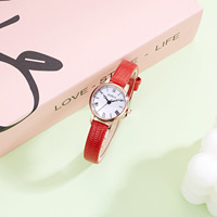 Montre à quartz vintage de style Instagram pour femme étudiante |   Petite montre pour femme à petit cadran avec bracelet fin