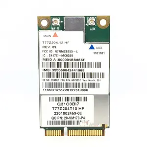 Sierra MC8355 Mini PCIE Wireless 3G Module WWAN HSPA GPRS GPS Card FRU 60Y3257 for W530 T430 X230 T430