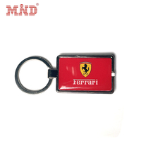 Porte-clés en métal personnalisé Vente en gros Porte-clés porte-clés en métal époxy intelligent