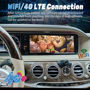 Pantalla de Radio para Automóvil Android de 12.3 Pulgadas con CarPlay Inalámbrico para Mercedes Benz Clase S W222 2014-2018 NTG5.0 Reproductor Multimedia Estéreo de Video - Product Image 4