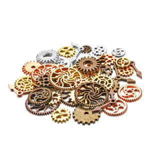 Abalorios de Diferentes Diseños, 60g, Chapados en Oro de 18K, para Hacer Pulseras, Accesorios de Joyería, Varios Estilos Disponibles - Product Image 2