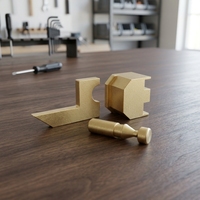 Pièces métalliques de précision CNC à prototype rapide 3/4/5 axes, pièces usinées et tournées en alliage d'aluminium personnalisées, services d'usinage CNC