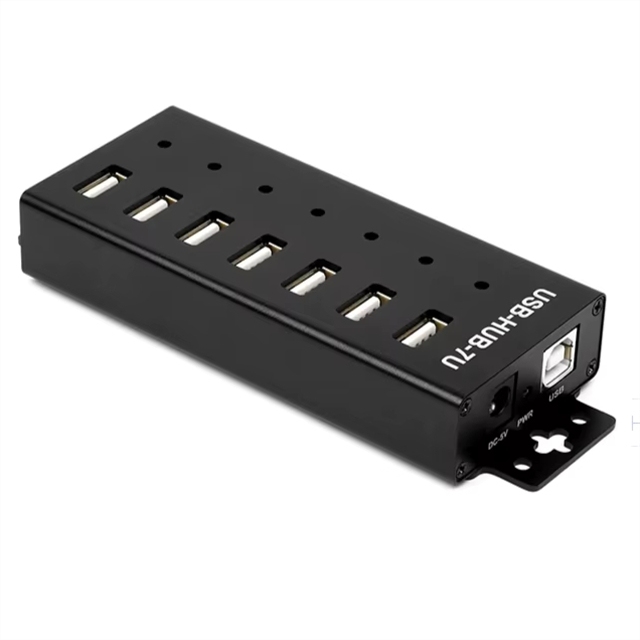 ZYSY Industrial USB Expander Hub 7-Way Interface Expansion Module Quality 2.0 USB-HUB-7 Interface Extended