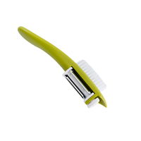 Multifunctionele Anti-Splash Fruit Groente Peeling Mes Huishoudelijke Rvs Dunschiller Met Opslag Buis Voor Keuken Gadgets