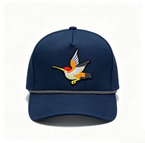 Gorra Trucker Transpirable con Bordado de Colibrí, Ajustable, para Golf, Pesca y Actividades al Aire Libre, para Hombres y Mujeres - Product Image 3