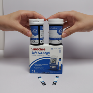 แผ่นทดสอบระดับน้ำตาลในเลือด <span class=keywords><strong>Safe</strong></span> AQ Angel - Product Image 3