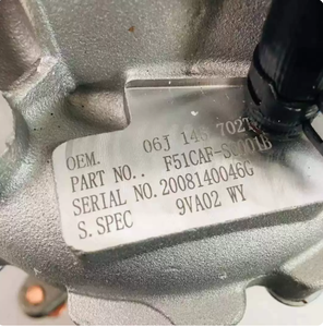 Turbo RHF5 JH5 per Audi TT Volkswagen <span class=keywords><strong>Tiguan</strong></span> Motore BZB 06J145702K 06J145713T 06J145702L 53039880290 53039700290 - Product Image 6