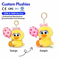 Nouveau porte-clés en peluche – Charme de sac mignon sur le thème des idoles, accessoire anti-stress pour fans, pendentif en peluche doux pour sac à dos/clés