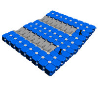 Pontons flottants en plastique, prix des pontons marins, ponton flottant pour bateau en plastique