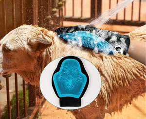 Vendita calda 5 in 1 Pet doccia massaggio Pet bagno toelettatura giardino pistola ad acqua spruzzatore di schiuma pistola per cane gatto - Product Image 5