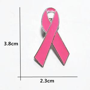 Pembe şerit farkındalık meme kanseri broş her türlü - Product Image 3