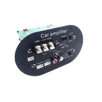 Meilleur prix, amplificateur de caisson de basses actif pour voiture 12V classe A, carte d'amplification RMS 70W 4ohm, boîte de caisson de basses, carte d'amplification de voiture
