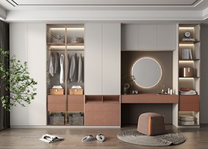 <span class=keywords><strong>Armadio</strong></span> Guardaroba per la Casa con <span class=keywords><strong>Ante</strong></span> <span class=keywords><strong>Scorrevoli</strong></span> in Legno Laccato di Dimensioni Personalizzate - Product Image 4