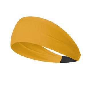 Bandeau large unisexe très vendu avec logo personnalisable, bandeau de sport promotionnel très élastique et absorbant la transpiration - Product Image 3