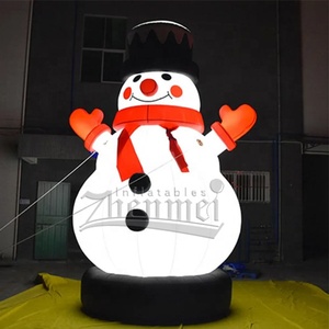 Надувной снеговик для рождественских мероприятий - Product Image 3
