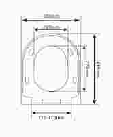 Siège de toilette en plastique à fermeture douce, double poussoir, charnière en acier inoxydable détachable, garantie 5 ans, design moderne pour salle de bain (vente en gros)