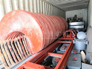 Professionale piccolo separatore minerale oro 0.15-0.2TPH Chrome Washer a spirale scivolo per materiali di particelle fini - Product Image 3