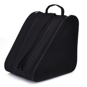 Sac de skate à bandoulière tendance avec fermeture éclair, en tissu Oxford respirant et doublure en polyester pour le rangement des chaussures à roulettes - Product Image 1
