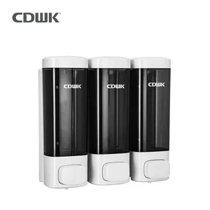 CDWK 320ML ABS+PC shower dispenser manual press hand soap dispenser soap pump dispenser