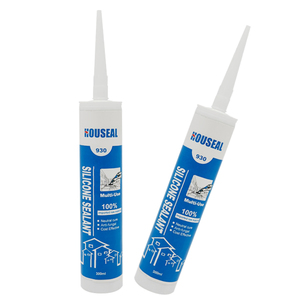 Houseal RTV trung tính thời tiết bằng chứng Silicone sealant nhựa gạch thủy tinh trong suốt trung tính Silicone sealant cho mái nhà và máng xối - Product Image 1