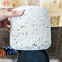Pot de fleurs cylindrique blanc, livraison gratuite, style terrarium, pour l'intérieur