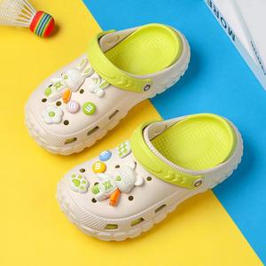 Beice Sabots pour enfants en EVA, chaussures d'eau grises antidérapantes, sandales d'été pour la plage, taille 28-35 - Product Image 3