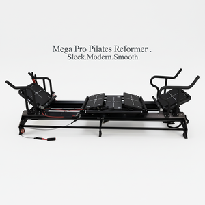 Mega Pro Reformer Megaformer Attrezzatura <span class=keywords><strong>Pilates</strong></span> in Alluminio Resistente Regolabile di Alta Gamma Macchina <span class=keywords><strong>Pilates</strong></span> Commerciale per il Fitness del Corpo - Product Image 1