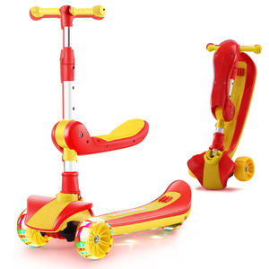 <span class=keywords><strong>Monopattino</strong></span> <span class=keywords><strong>per</strong></span> <span class=keywords><strong>Bambini</strong></span> con <span class=keywords><strong>3</strong></span> Ruote in PU, Altezza Regolabile, Pedana Extra Larga, Pieghevole, Vendita Diretta dalla Fabbrica - Product Image 2