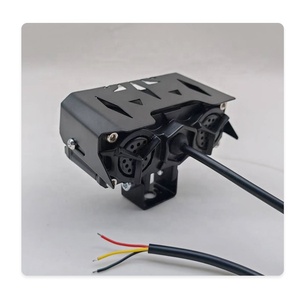 Faro LED <span class=keywords><strong>de</strong></span> 3 lentes para motocicleta con ventilador, luces auxiliares <span class=keywords><strong>de</strong></span> conducción, bombilla antiniebla para coche, camión, SUV - Product Image 6