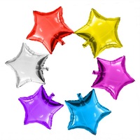 Ballons étoiles en feuille d'aluminium, 18 pouces, 1 pièce, à hélium, décoration de réception de mariage, cadeaux