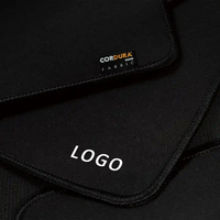Tapis de bureau en nylon CORDURA, impression de logo personnalisée, bord cousu haute densité, qualité tactique professionnelle, directement de l'usine.