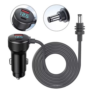 Cable Adaptador de Encendedor de Cigarrillos para Auto, USB A/C, 12V 24V, LED, Voltaje, Starlink Mini, 18AWG, CC, 2M - Product Image 2